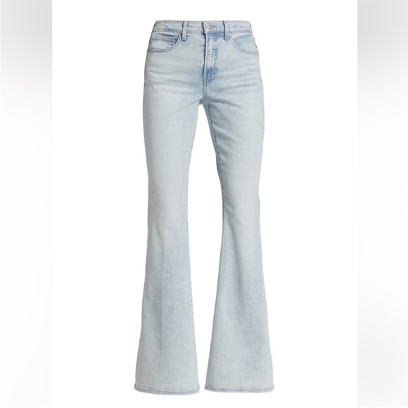 NWT Veronica Beard Sheridan High-Rise Stretch Bell-Bottom Flare Jeans - Picture 5 of 15